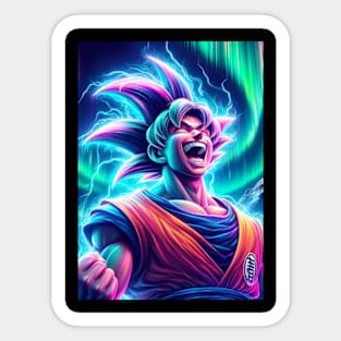 Goku laugh Sticker